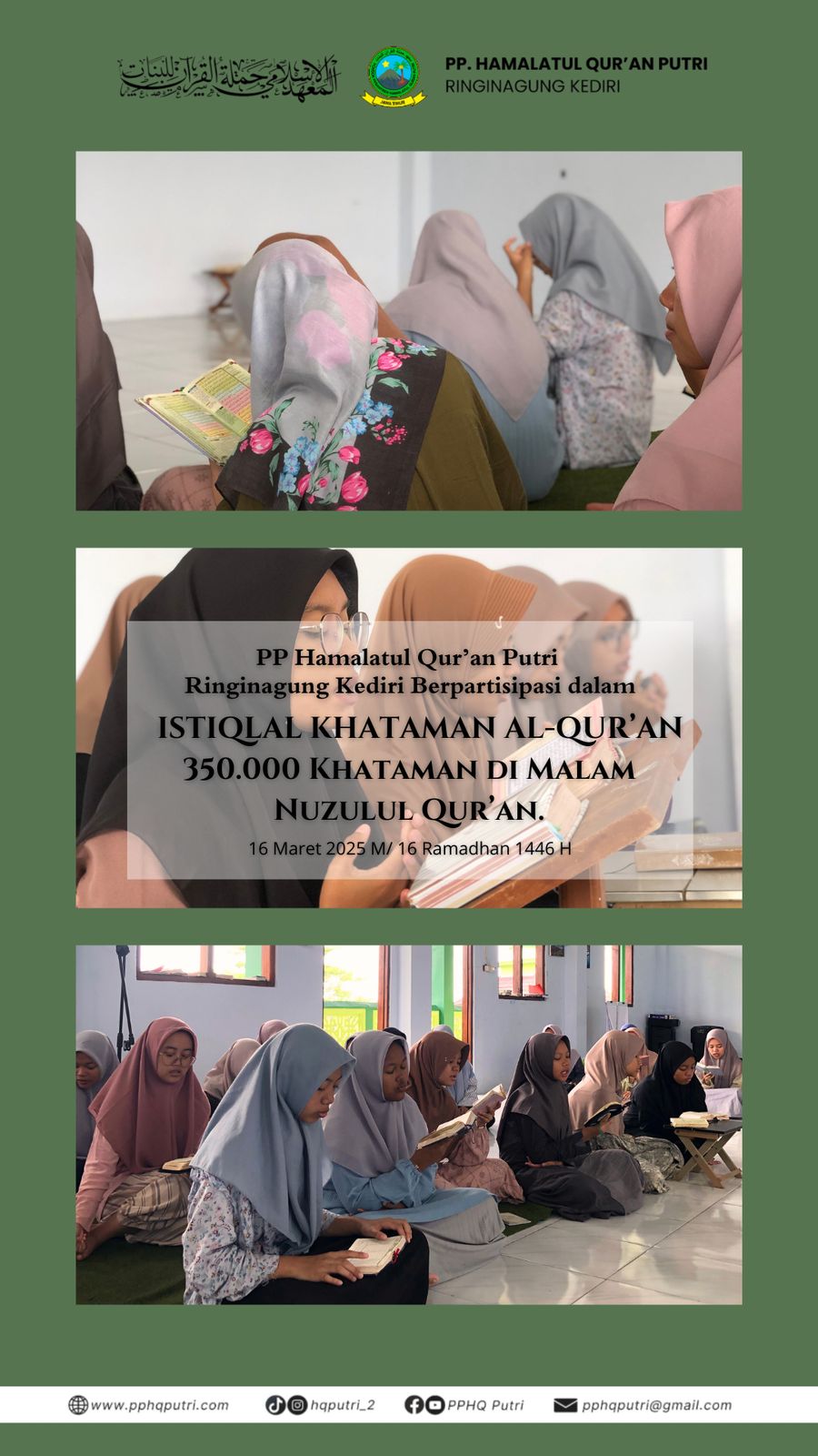 ISTIQLAL KHATAMAN ALQURAN